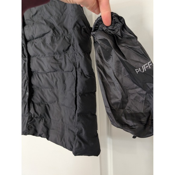 Uniqlo Pufftech Compact Vest women's Large Black Packable lightweight outdoor - Picture 4 of 8